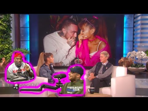 mac miller and ariana grande talking about each other for 3 minutes