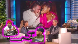 mac miller and ariana grande talking about each other for 3 minutes