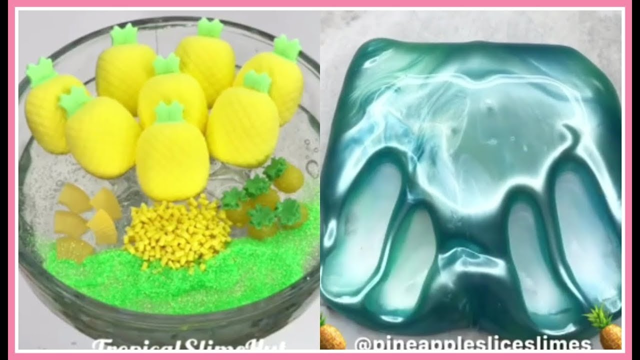 AWESOME  SLIME-Satisfying ASMR Slime Video