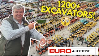 GCS at Euro Auctions WORLD'S LARGEST-EVER excavator sale