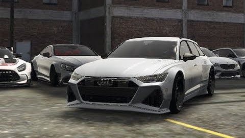 FiveM Ready Audi Rs6 R Custom Car With Custom Sounds Handling And Speed.