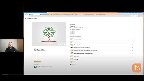 itslearning Online Seminar: Der richtige Umgang mit dem Rich-Text-Editor