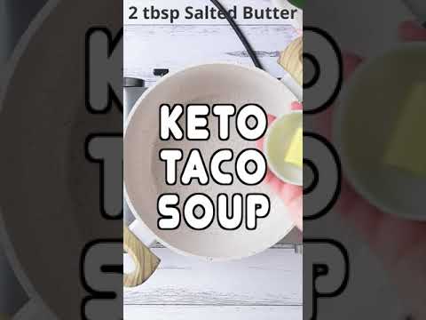 Keto Taco Soup Recipe Shorts