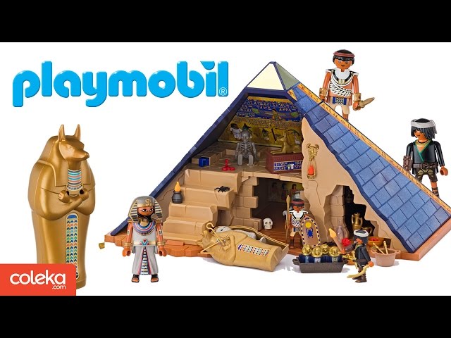 Playmobil Pyramide Sphinx et Pharaon d'Egypte Set 4240 (Unboxing) 