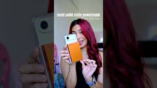 Momax 1-Power S Pass semi sold state powerbank unboxing