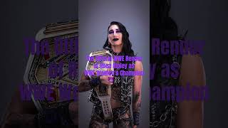 The Official WWE Render of Rhea Ripley as WWE Women's Champion 😈⛓️