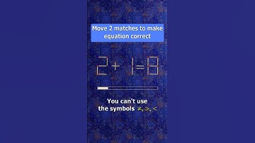 Fix the equation 2+1=8 by moving 2 sticks #shots #puzzles #logicpuzzles #mathspuzzle #hindipuzzles