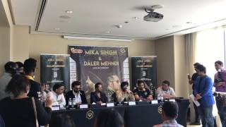 Mika Singh & Daler Mehndi | Press Conference | Dubai | World Trade Center |