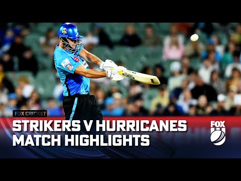 Adelaide Strikers vs Hobart Hurricanes - Match Highlights | 05/01/23 | BBL12 | FOX Cricket