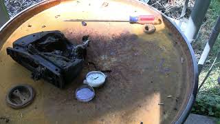 12V Tire Inflator In The Microwave While Running