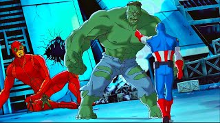 The Avengers vs The Hulk  Epic Fight Scene  | Ultimate Avengers: The Movie