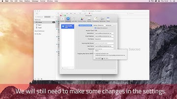 How to install POP/IMAP mail on Mac Mail