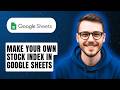 How To Make Your Own Stock Index In Google Sheets [2026 Guide]