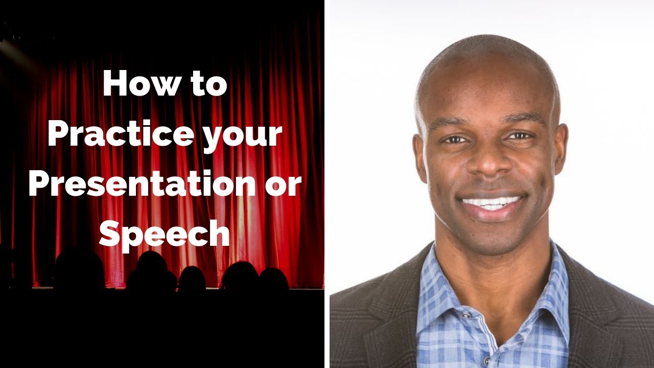 how to learn presentation speech