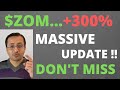 MASSIVE! ZOM STOCK LATEST UPDATE, Zomedica STOCK, ZOM REVIEW, PREDICTION AND ANALYSIS - STOCK SPIKE