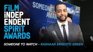 RASHAAD ERNESTO GREEN wins the Someone to Watch Award | 35th Film Independent Spirit Awards