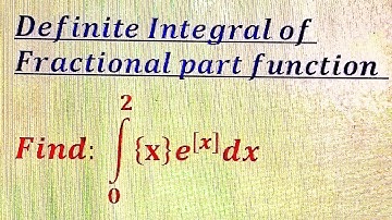Definite Integral of fractional Part Function (Part 2)