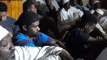 جانب من ختمة القرآن الكريم من مسجد السكن الفاخر بامدرمان بصوت الشيخ  نور الدائم   حفظه الله ورعاه