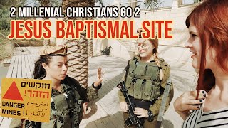 2 Millennial Christians go to JESUS BAPTISMAL SITE. Travel vlog 2 River Jordan, Dead Sea + Jerusalem by Katie Payne Vlogs 488 views 4 years ago 6 minutes, 13 seconds