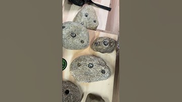 Rock Climbing Holds made from ACTUAL ROCK!!!