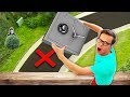 Dropping Game Master Safe from 45 Ft. High (Found Secret Spy Gadgets &amp; New Clues inside)