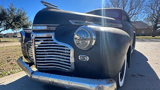 The 1941 Chevrolet Taildragger continues. what is up with this suspension?