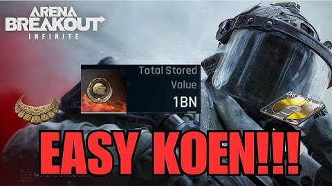 How to Make Koen as a SOLO in Arena Breakout Infinite