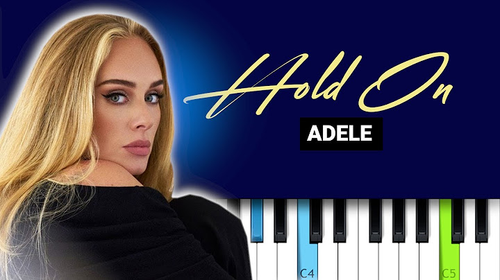 Hold On Piano version - Piano performance video thumbnail