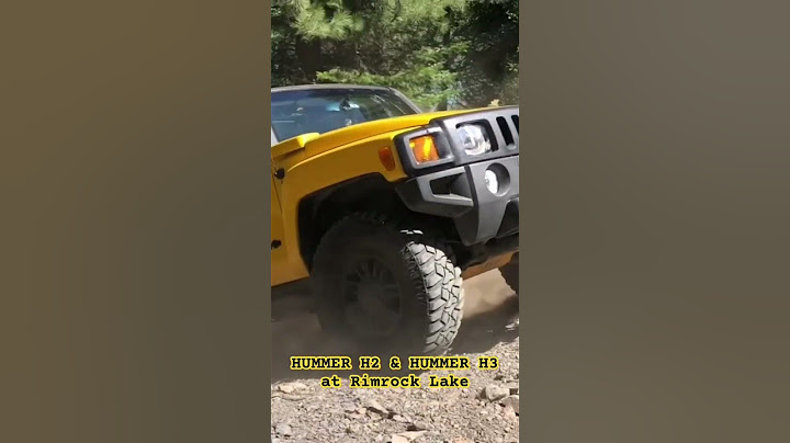 HUMMER H2 vs. HUMMER H3.
