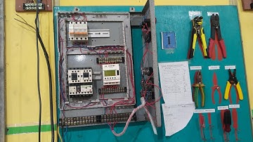 PRAKTIK RANGKAIAN ON OFF LAMPU MENGGUNAKAN SMART RELAY ZELIO SR3B101FU