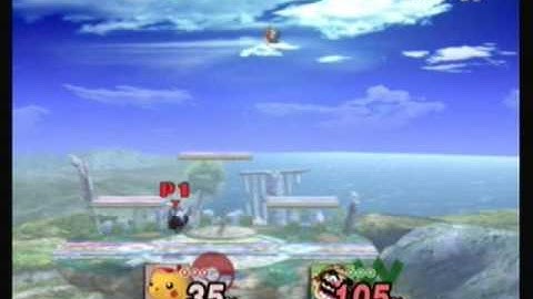 Redhalberd (Pikachu) vs Wario *texture hacks*