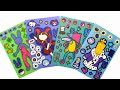 [🛍️Sticker ASMR🛍️]  Oddly Satisfying (POPPY PLAYTIME) Monsters you can’t look away from🔥