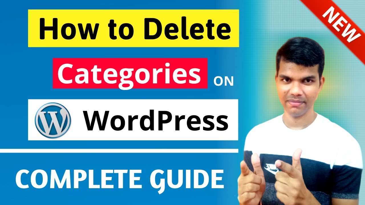 How To Delete Categories In Wordpress How To Delete Category On How To Delete Categories In Wordpress How To Delete Category On