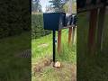 Install a post-mounted MAILBOX #handyman #24solve