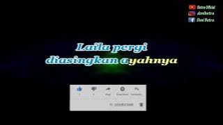 Karaoke Qais & Laila Versi Faul Lida