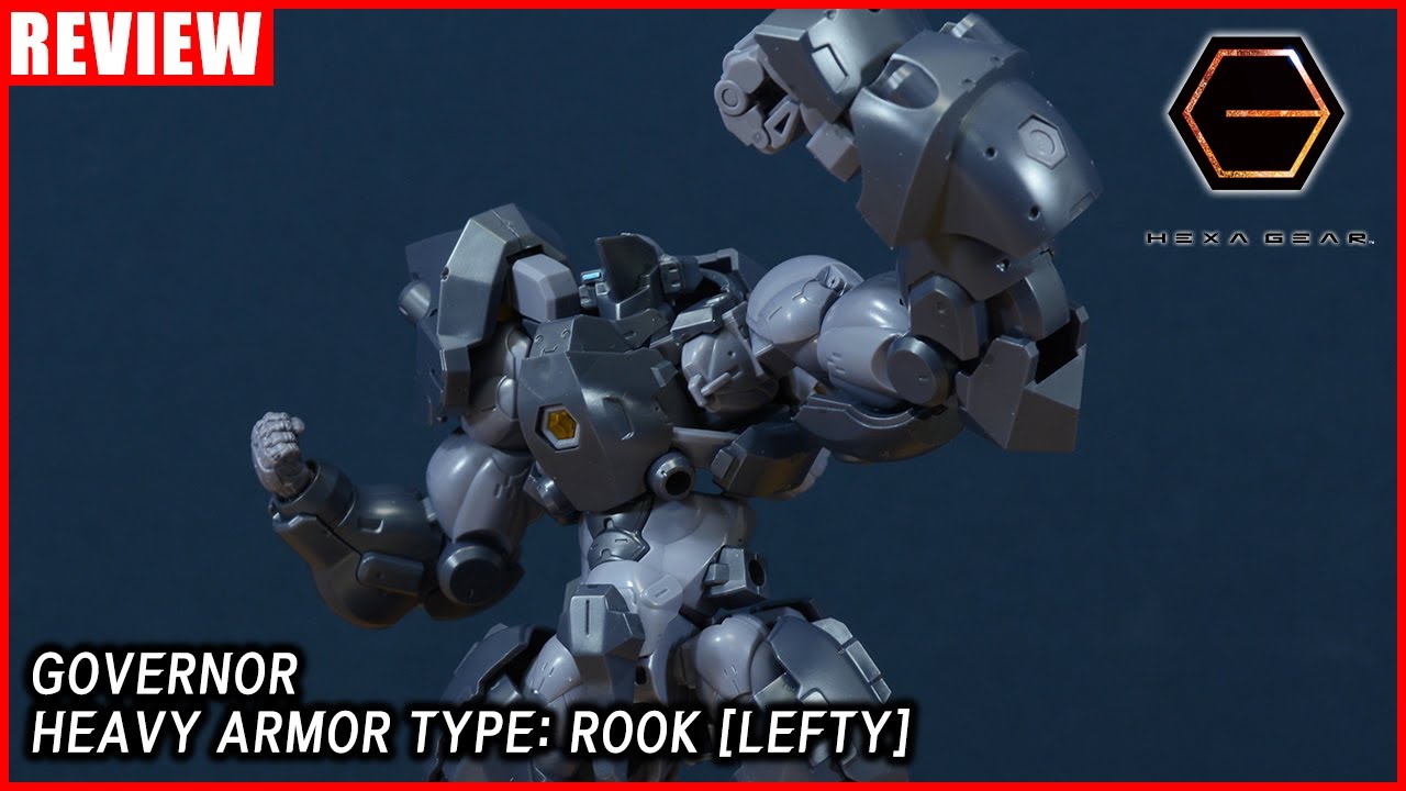 HEXA GEAR GOVERNOR ルーク（レフティー） Hexa Gear Governor Heavy Armor Type: Rook (Lefty) 1/24 Scale