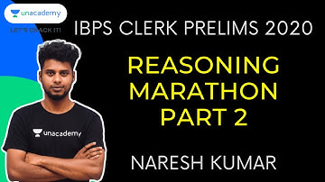 Reasoning Marathon for IBPS Clerk Prelims - II by Naresh Kumar