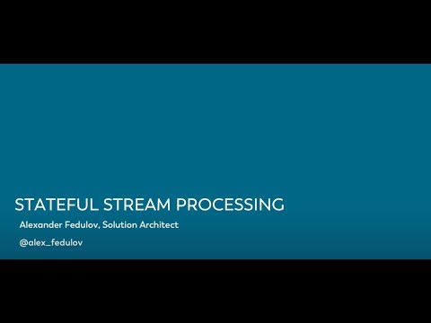 Streaming Concepts & Introduction to Flink Series - What is Stream Processing & Apache Flink