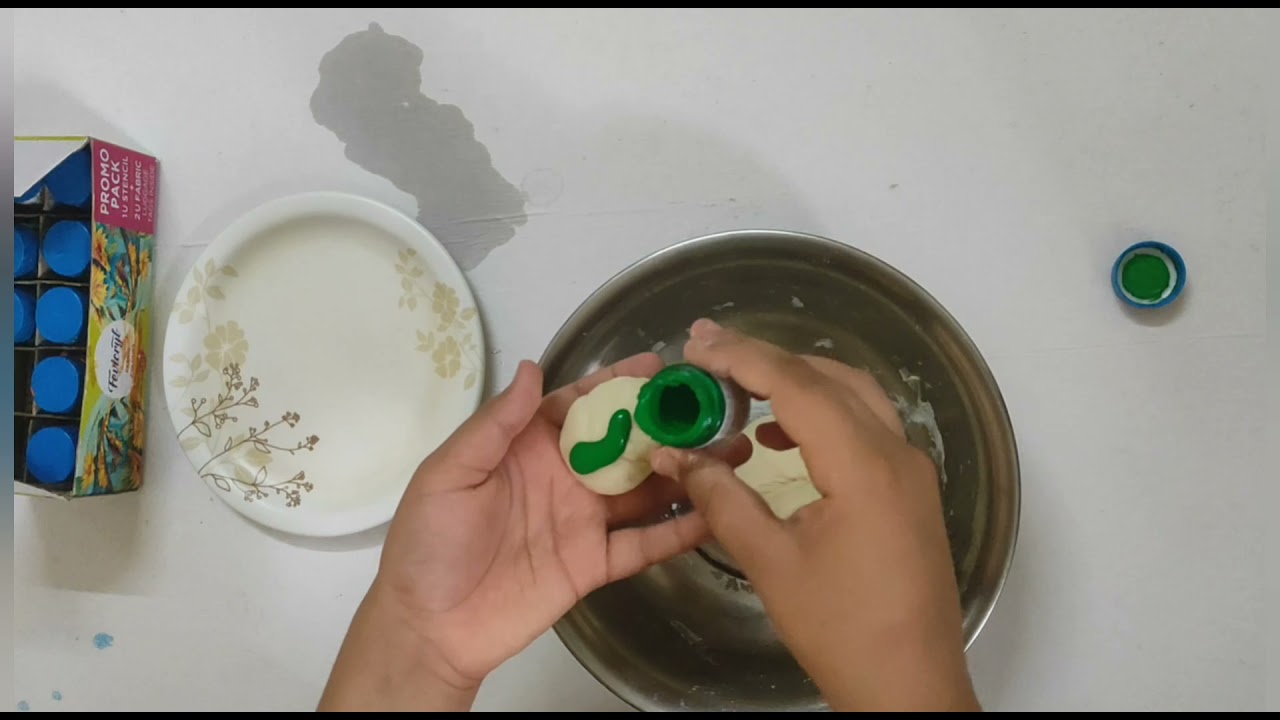How to make clay with only 2 ingredients - YouTube