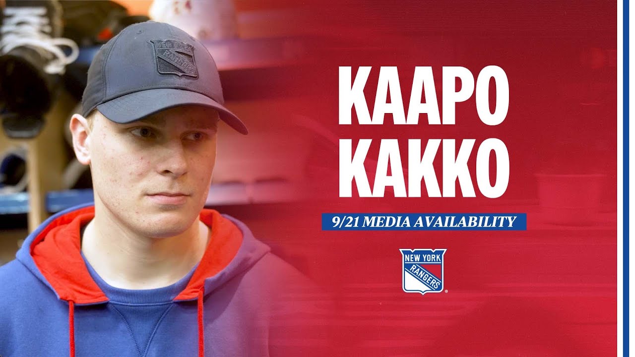 NY Rangers rookie Kaapo Kakko quietly shows drive to be great