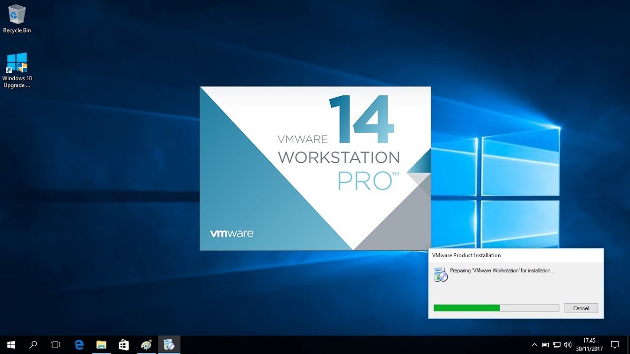 download vmware workstation 14 pro