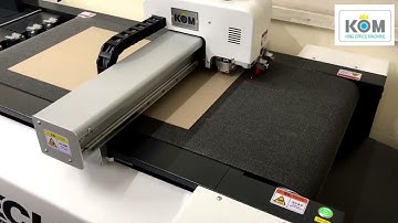 Máy cắt mẫu kỹ thuật số thông minh IECHO | Kom bàn giao chức năng tạo rãnh V hộp carton lạnh