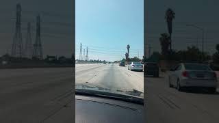 I-10 San Bernardino Freeway Westbound To Downtown Los Angeles Union Station.
