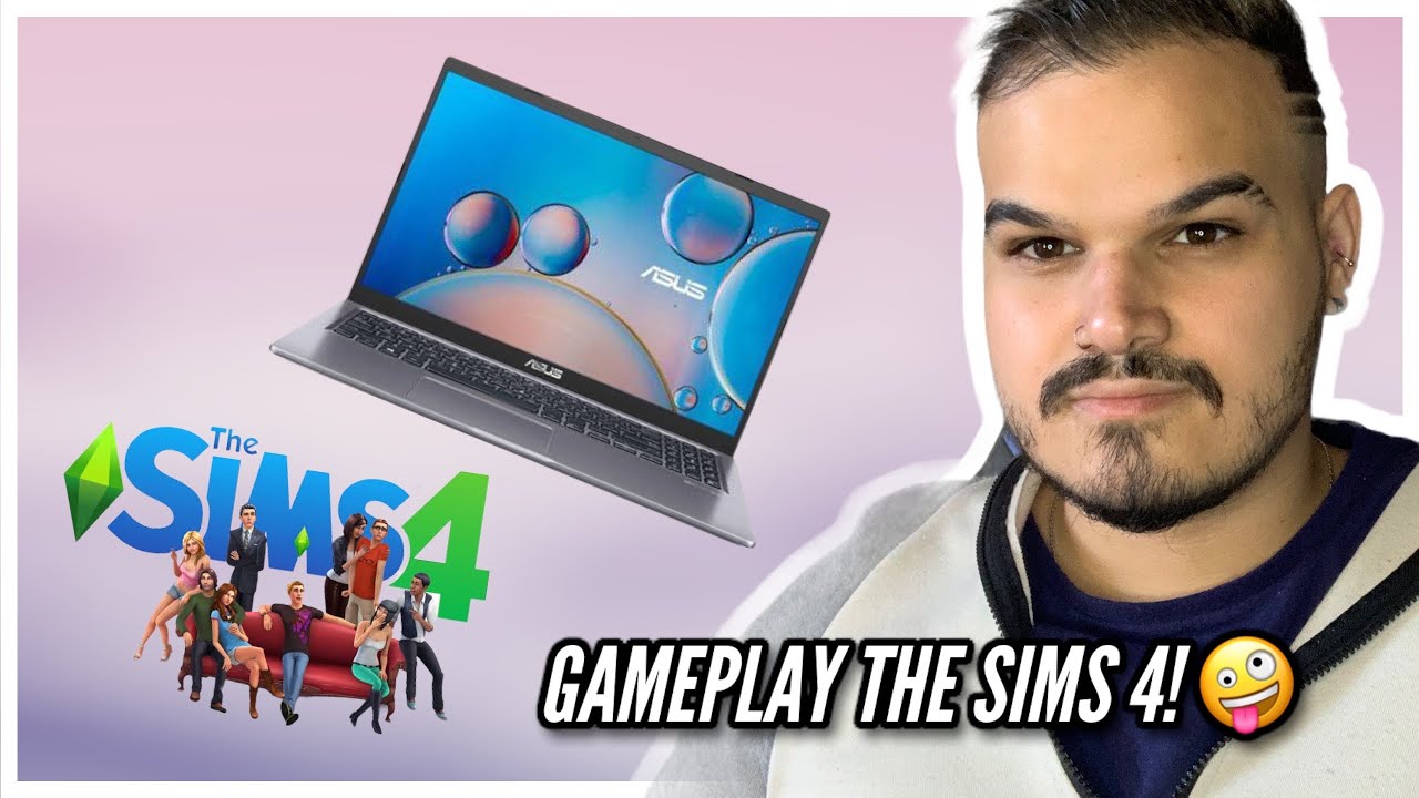 O NOTEBOOK Asus M515DA-EJ502T 💻 RODA THE SIMS 4? - YouTube