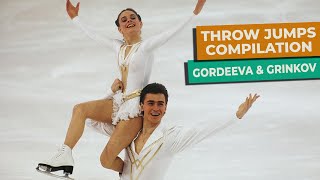 Gordeeva &amp; Grinkov - Throw Jumps Compilation