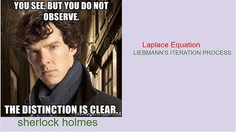 Laplace equation (Liebmann