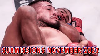 MMA Submissions of November 2023 by Strong Fight 178,862 views 5 months ago 12 minutes, 32 seconds