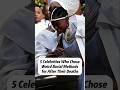 5 celebrities who chose weird burial methods #celebrity #celebritynews #viral #shorts #fyp
