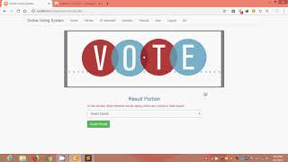 Online Voting System using PHP+SQL in urdu tutorials 034
