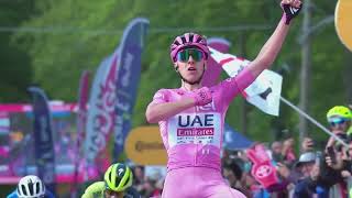 Cycling  Giro d'Italia 2024  Stage 8  Easy win and triple for Tadej Pogacar at Prati di Tivo !